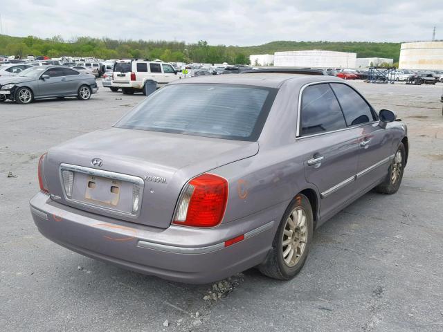 KMHFU45E65A417582 - 2005 HYUNDAI XG 350 GRAY photo 4