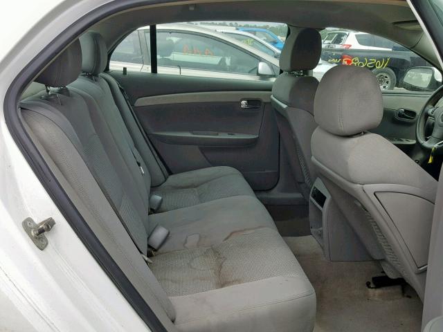 1G1ZH57BX9F226960 - 2009 CHEVROLET MALIBU 1LT 白色 照片 6