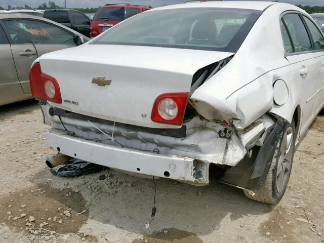 1G1ZH57BX9F226960 - 2009 CHEVROLET MALIBU 1LT 白色 照片 9