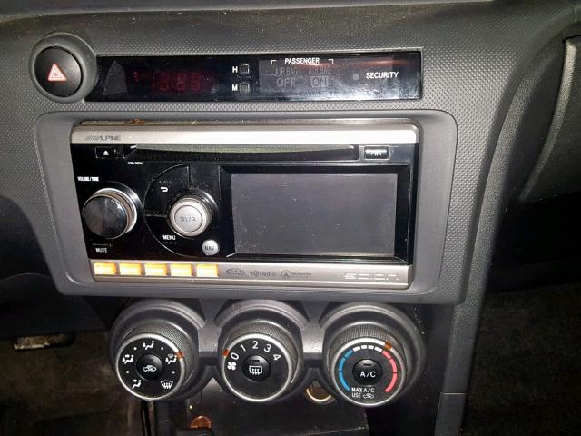 JTKJF5C71B3002262 - 2011 TOYOTA SCION TC SILVER photo 9