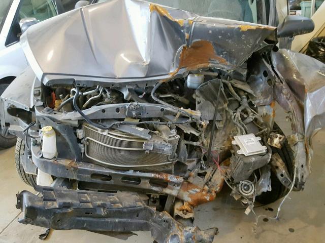 1D7HW28P97S242952 - 2007 DODGE DAKOTA QUA GRAY photo 7