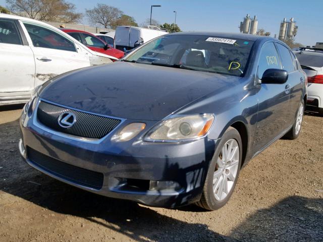 JTHBH96S765014468 - 2006 LEXUS GS GENERAT GRAY photo 2