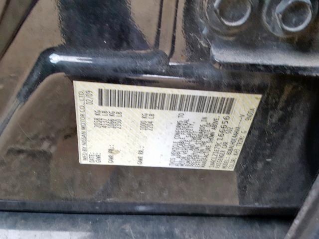 1N4CL21E79C166656 - 2009 NISSAN ALTIMA HYB BLACK photo 10