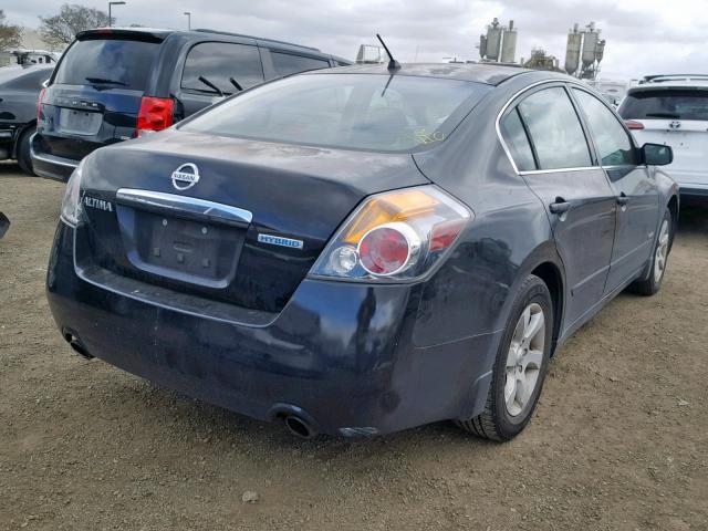 1N4CL21E79C166656 - 2009 NISSAN ALTIMA HYB BLACK photo 4