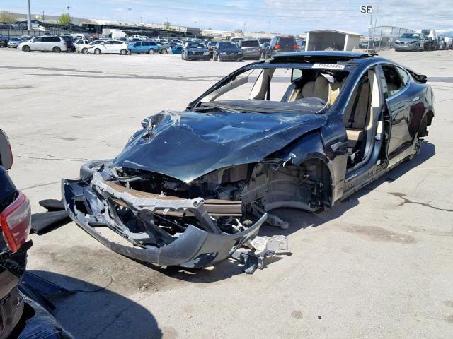 5YJSA1CN9DFP21394 - 2013 TESLA MODEL S Կանաչ լուսանկար 2