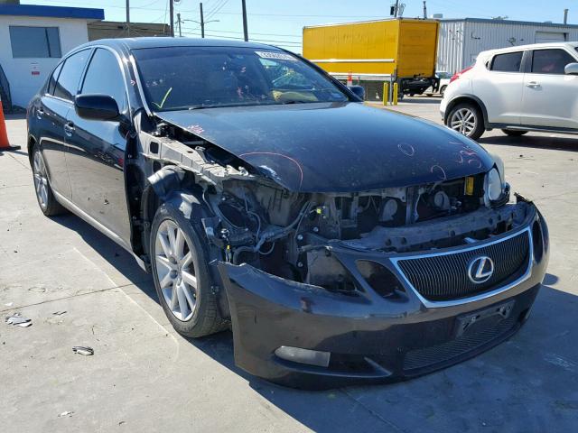 JTHBH96S465010832 - 2006 LEXUS GS 300 BLACK photo 1