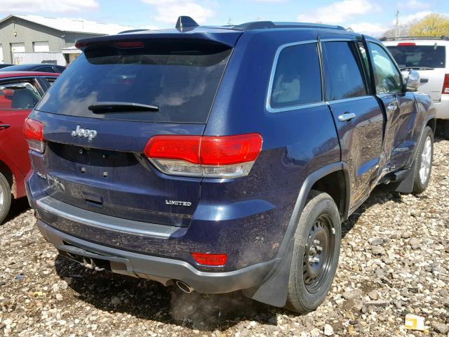 1C4RJFBGXHC777524 - 2017 JEEP GRAND CHER BLUE photo 4