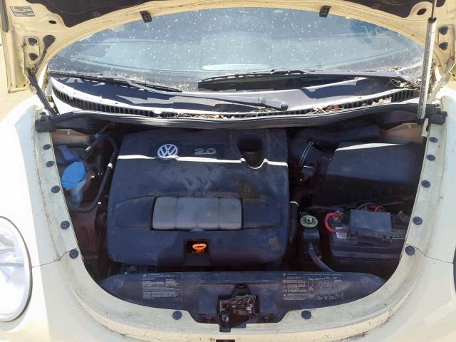 3VWCM21Y64M300871 - 2004 VOLKSWAGEN NEW BEETLE Sarı foto 7