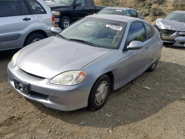 JHMZE14723T000539 - 2003 HONDA INSIGHT CHARCOAL photo 2