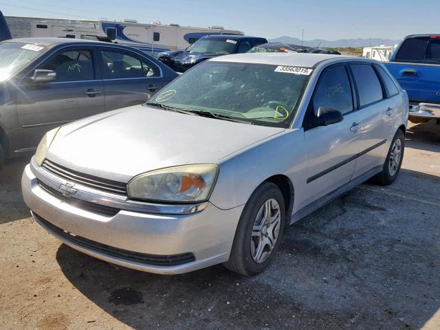 1G1ZS62875F222202 - 2005 CHEVROLET MALIBU MAX ვერცხლისფერი ფოტო 2