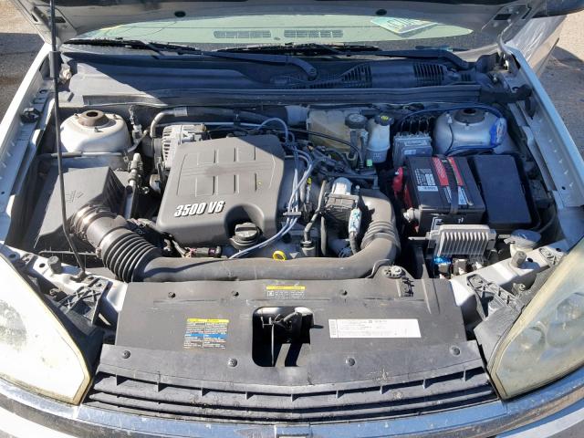 1G1ZS62875F222202 - 2005 CHEVROLET MALIBU MAX ვერცხლისფერი ფოტო 7