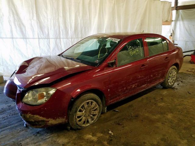 1G1AT58H497110730 - 2009 CHEVROLET COBALT LT  photo 2