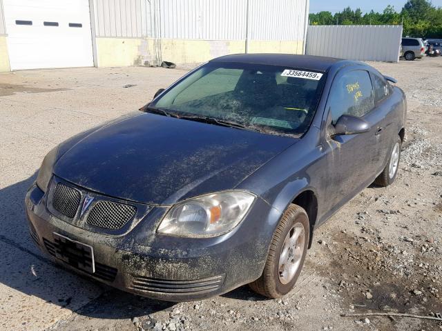 1G2AS18H497162107 - 2009 PONTIAC G5 GRAY photo 2