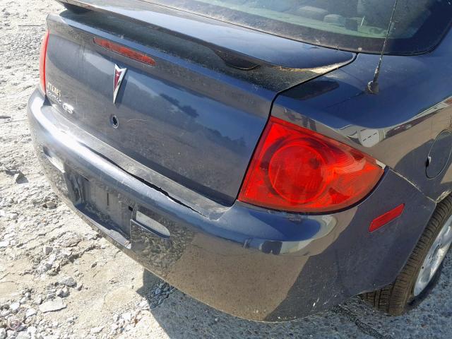 1G2AS18H497162107 - 2009 PONTIAC G5 GRAY photo 9