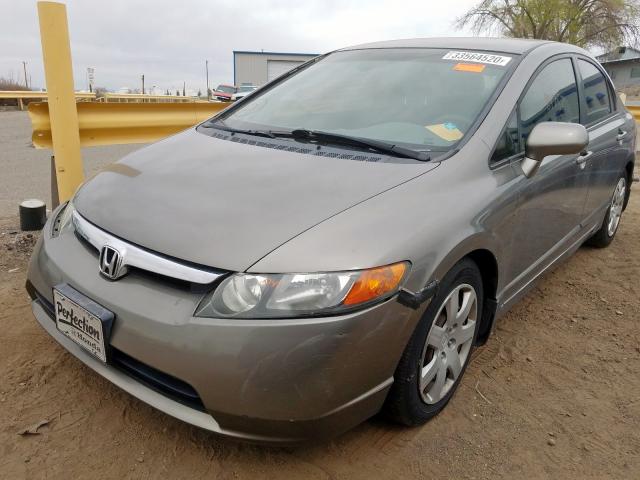 1HGFA16587L024783 - 2007 HONDA CIVIC LX  photo 2