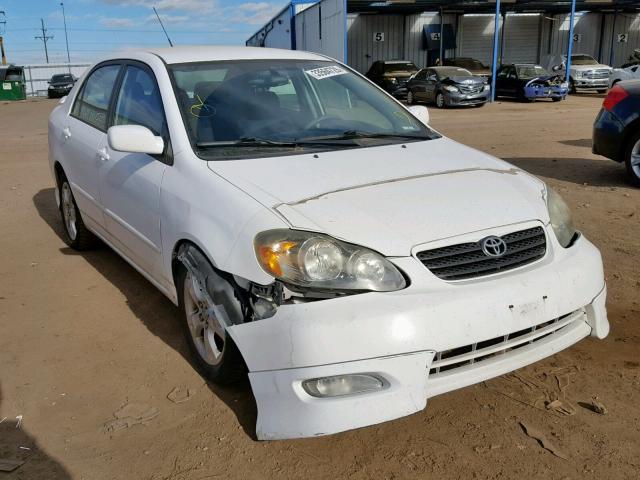 2T1BY32E65C354498 - 2005 TOYOTA COROLLA XR WHITE photo 1