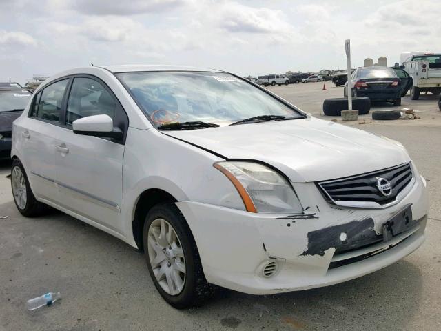 3N1AB6AP2BL699749 - 2011 NISSAN SENTRA 2.0 WHITE photo 1