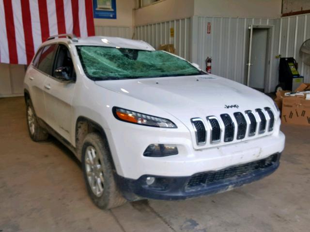 1C4PJMCB7HW614455 - 2017 JEEP CHEROKEE L WHITE photo 1