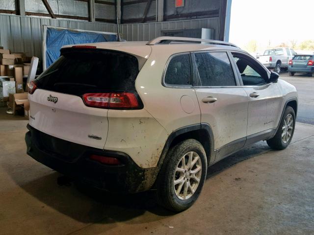 1C4PJMCB7HW614455 - 2017 JEEP CHEROKEE L WHITE photo 4