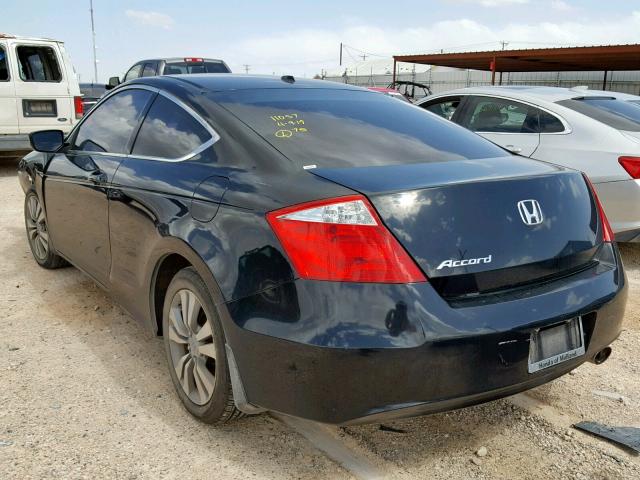 1HGCS1B80AA003736 - 2010 HONDA ACCORD EXL BLACK photo 3