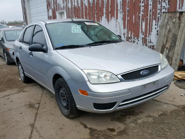 1FAFP34N67W119469 - 2007 FORD FOCUS ZX4 GRAY photo 1