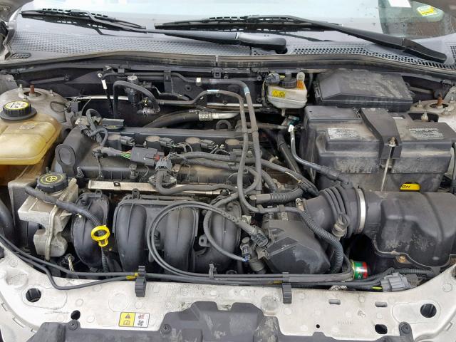 1FAFP34N67W119469 - 2007 FORD FOCUS ZX4 GRAY photo 7