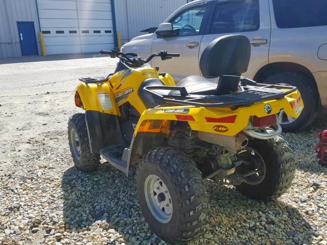 2BVEMCH127V000039 - 2007 CAN-AM OUTLANDER YELLOW photo 3