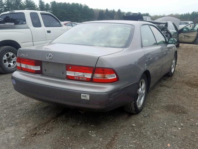 JT8BF28G415105566 - 2001 LEXUS ES 300 BEIGE photo 4