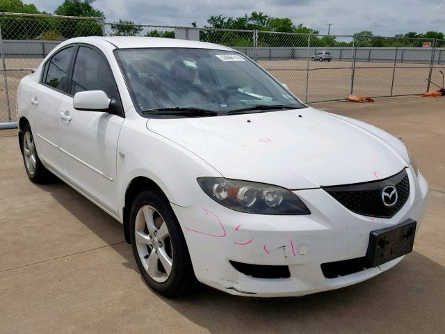 JM1BK32F961477809 - 2006 MAZDA 3 I WHITE photo 1