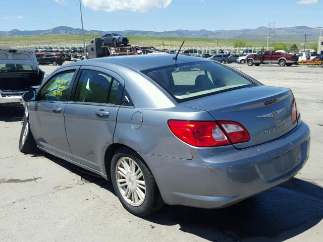 1C3LC56K27N681239 - 2007 CHRYSLER SEBRING TO BLUE photo 3