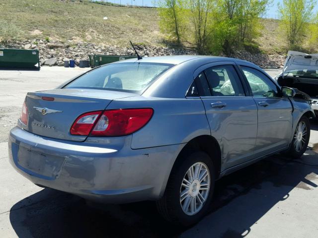 1C3LC56K27N681239 - 2007 CHRYSLER SEBRING TO BLUE photo 4