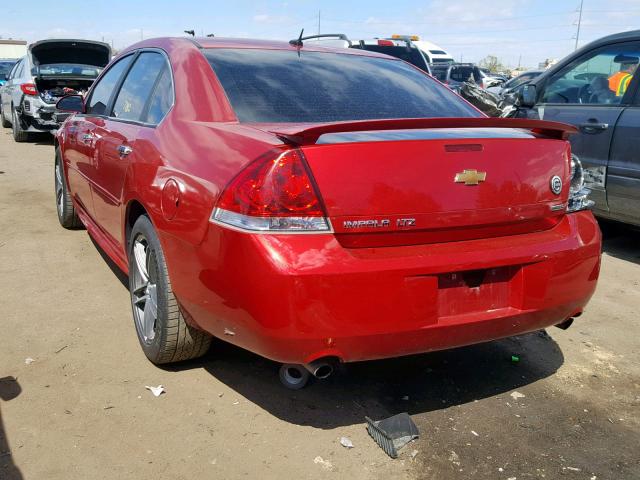 2G1WC5E34E1139859 - 2014 CHEVROLET IMPALA LIM RED photo 3