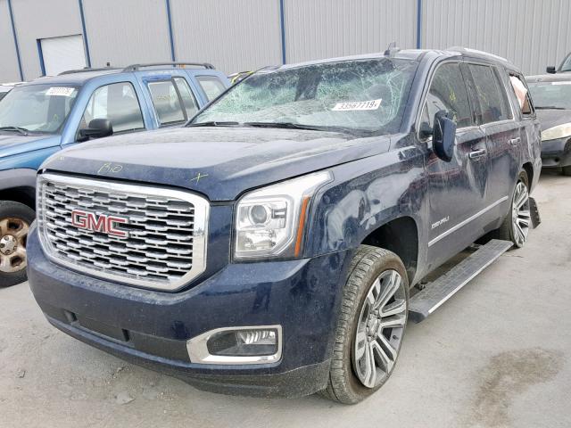 1GKS2CKJ1JR289899 - 2018 GMC YUKON DENA BLUE photo 2