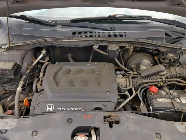 2HKRL18621H010868 - 2001 HONDA ODYSSEY EX GRAY photo 7