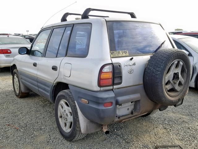 JT3GP10V9W7027780 - 1998 TOYOTA RAV4 SILVER photo 3