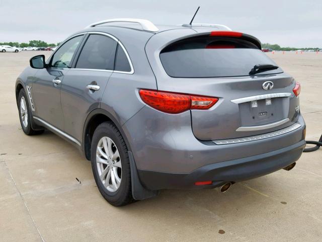 JN8CS1MUXGM671211 - 2016 INFINITI QX70 GRAY photo 3