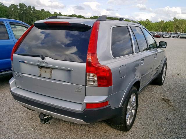 YV4CZ852181423331 - 2008 VOLVO XC90 V8 SILVER photo 4