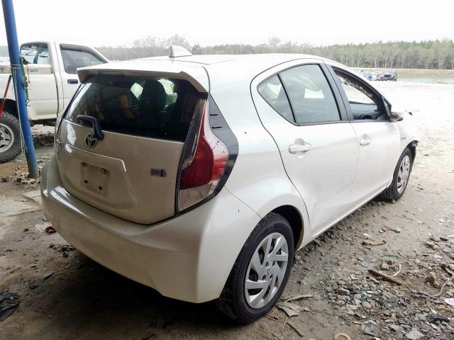 JTDKDTB3XF1098950 - 2015 TOYOTA PRIUS C  photo 4