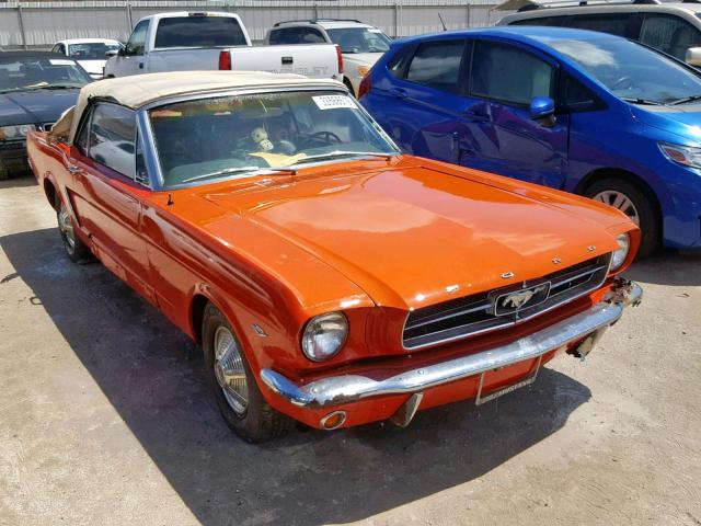 5R08C159561 - 1965 FORD MUSTANG RED photo 1