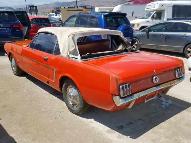 5R08C159561 - 1965 FORD MUSTANG RED photo 3