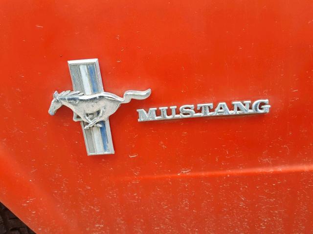 5R08C159561 - 1965 FORD MUSTANG RED photo 9