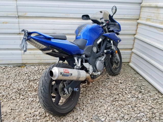 JS1VP53A352103874 - 2005 SUZUKI SV650 BLUE photo 4