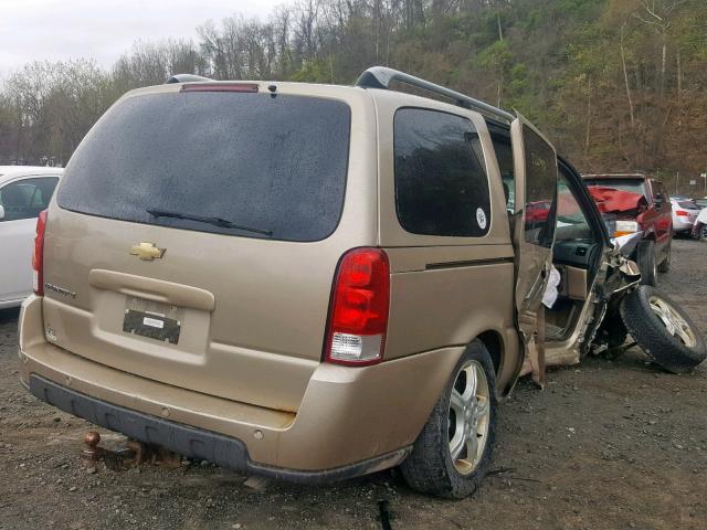 1GNDV33L66D171712 - 2006 CHEVROLET UPLANDER L 金色 照片 4