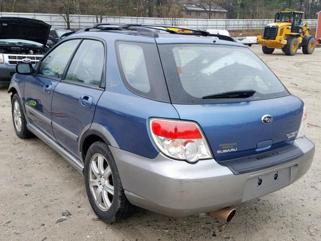 JF1GG63617H810168 - 2007 SUBARU IMPREZA OU BLUE photo 3