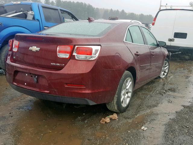 1G11C5SL0FF204232 - 2015 CHEVROLET MALIBU 1LT 勃艮第红 照片 4