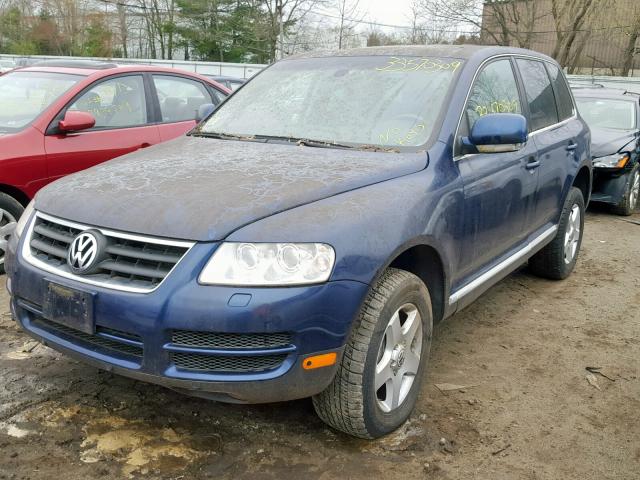 WVGZG77L86D003138 - 2006 VOLKSWAGEN TOUAREG 3. BLUE photo 2