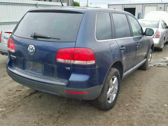 WVGZG77L86D003138 - 2006 VOLKSWAGEN TOUAREG 3. BLUE photo 4