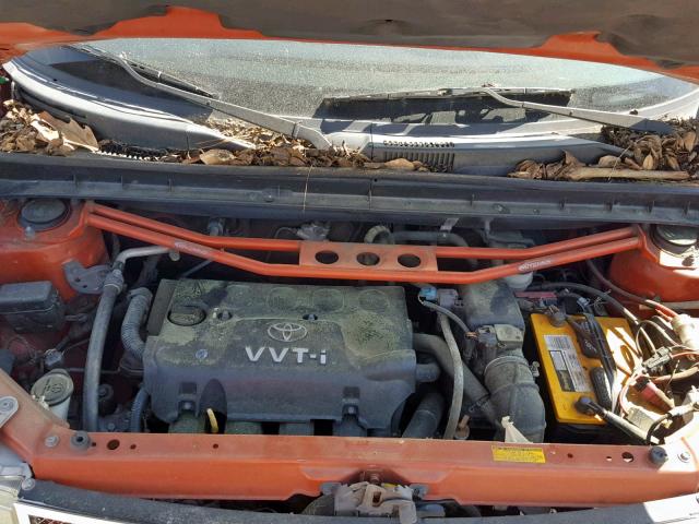 JTLKT324440163214 - 2004 TOYOTA SCION XB 橙色 照片 7