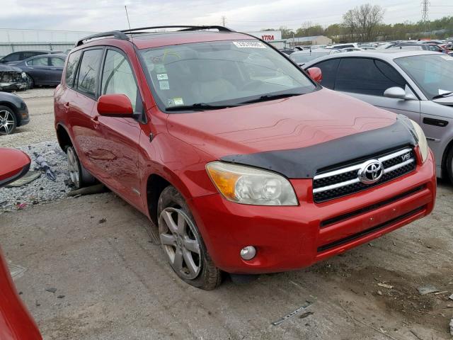 JTMZK31V966000680 - 2006 TOYOTA RAV4 LIMIT RED photo 1