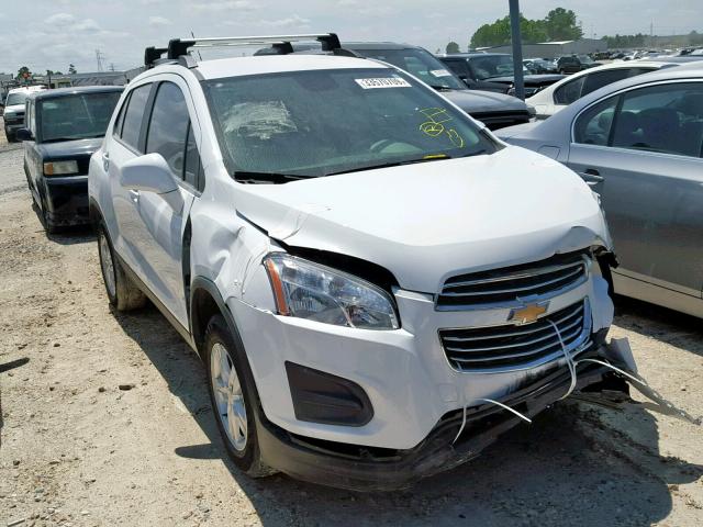 KL7CJPSB7GB638310 - 2016 CHEVROLET TRAX 1LT WHITE photo 1